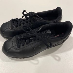 Women’s Black Nike Cortez